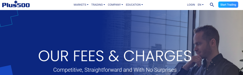 Plus500 Spreads and Fees