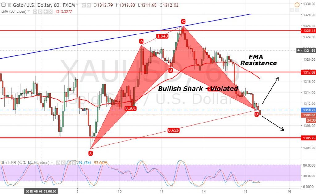 Gold - Bullish Shark