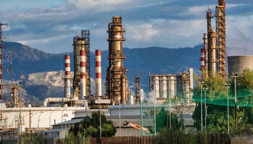 Crude oil refineries