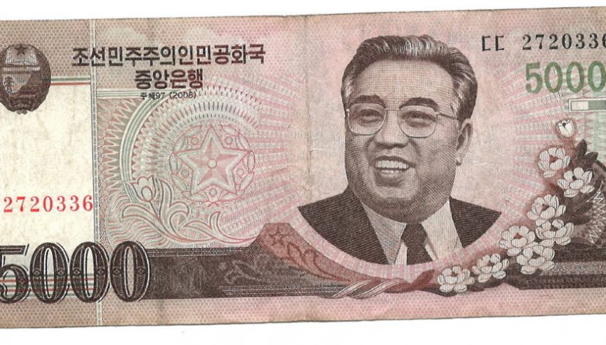N.K. Won must be surging, but I can't find it in any trading platforms