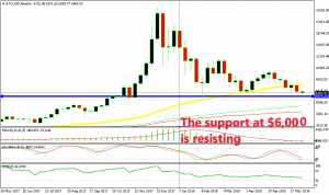 The last hope for Bitcoin buyers stands at $6,000