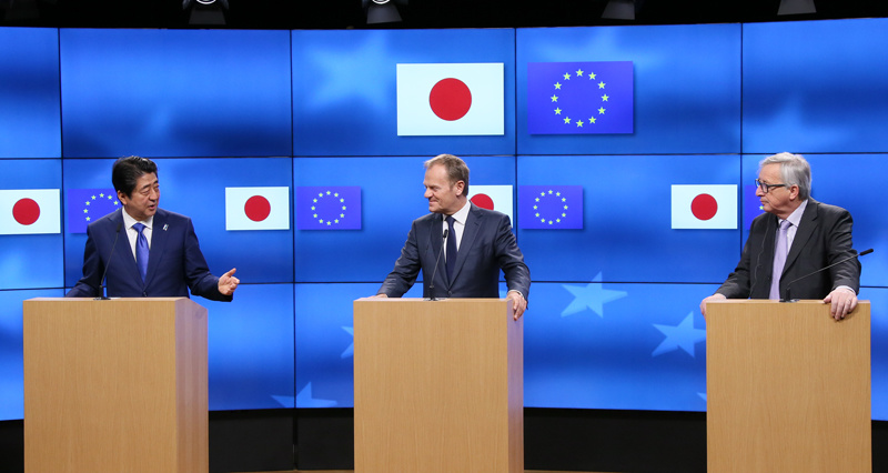 The negotiations between EU and Japan took 5 years but it took Trump only a few months to seal it