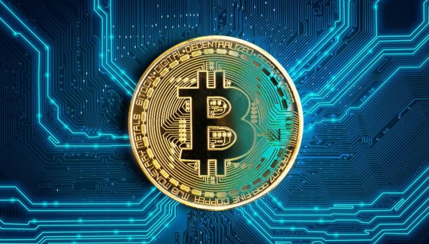 Bitcoin slipped below $8,00 again today and completes the bearish retrace
