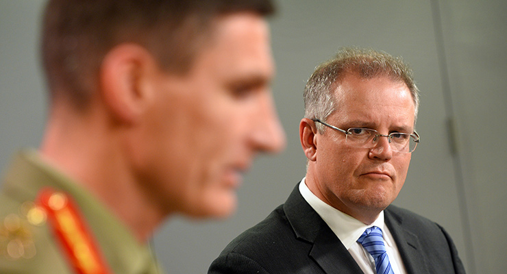 Representing the new Prime Minister of Australia