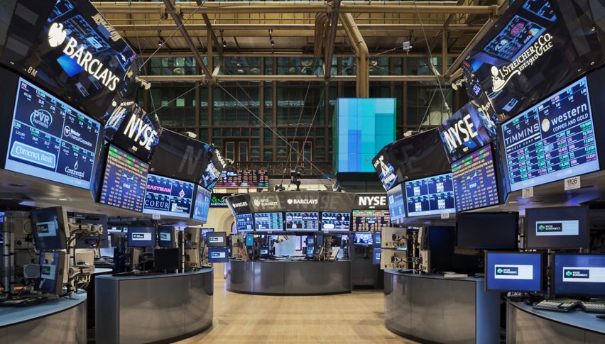 Trading floors are quiet ahead of the big day tomorrow