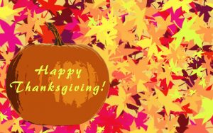 Happy Thanksgiving to all
