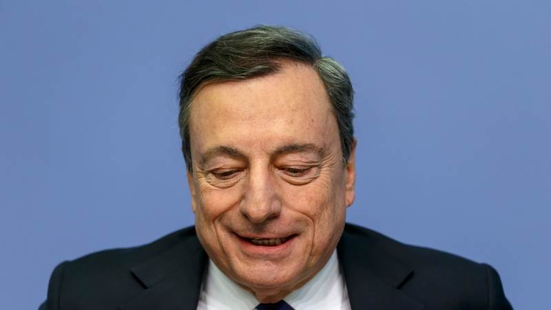Mario Draghi is holding another speech today