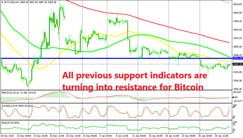 The bearish trend doesn't seem to end for Bitcoin