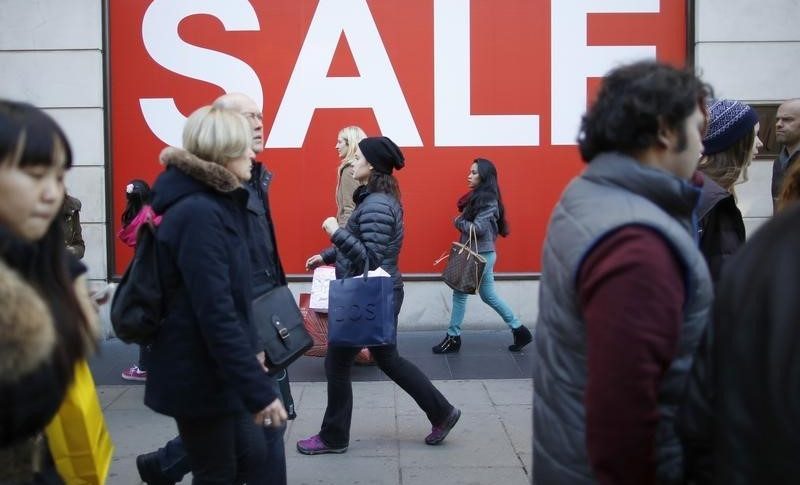 Shoppers in UK