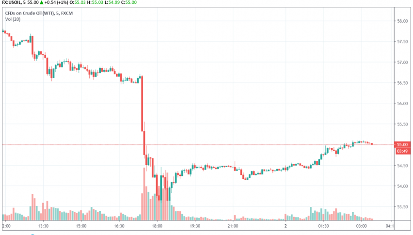 WTI crude oil