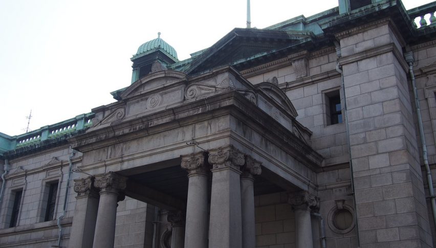 The Bank of Japan might get back control of the JPY