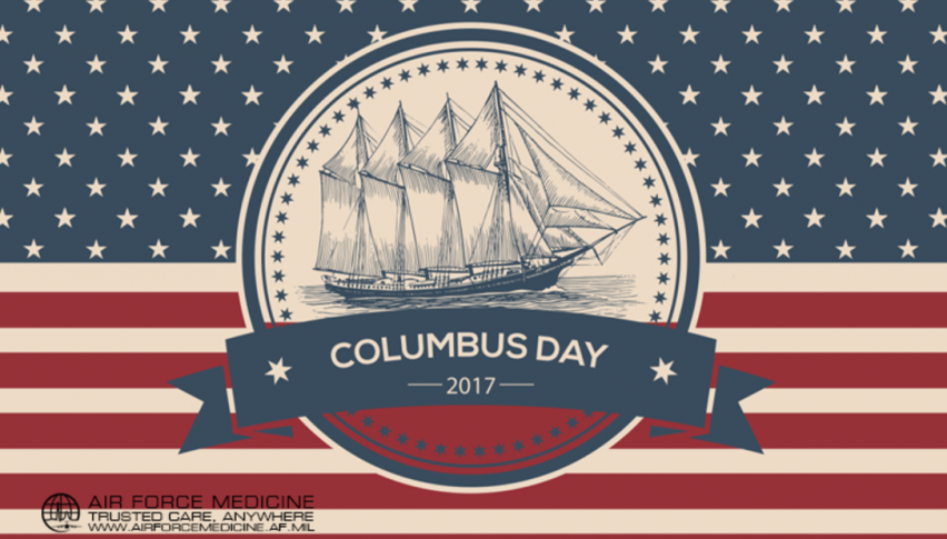 US and Canada are off for Columbus Day