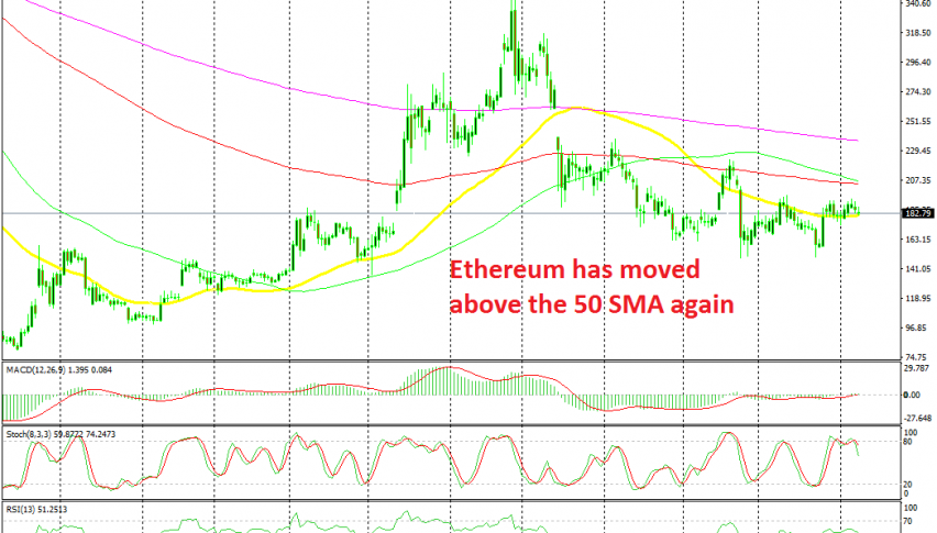 Looks like Ethereum will turn bullish soon