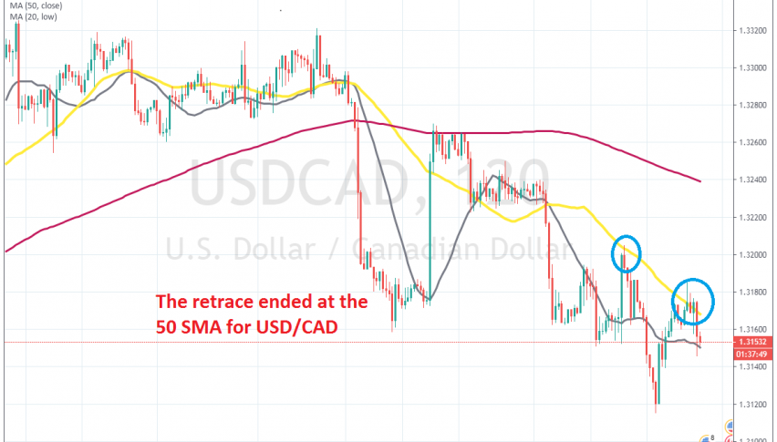 The retrace is complete now