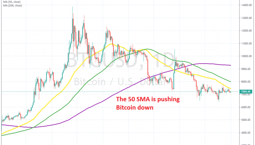 The trend is still pretty bearish on the daily chart