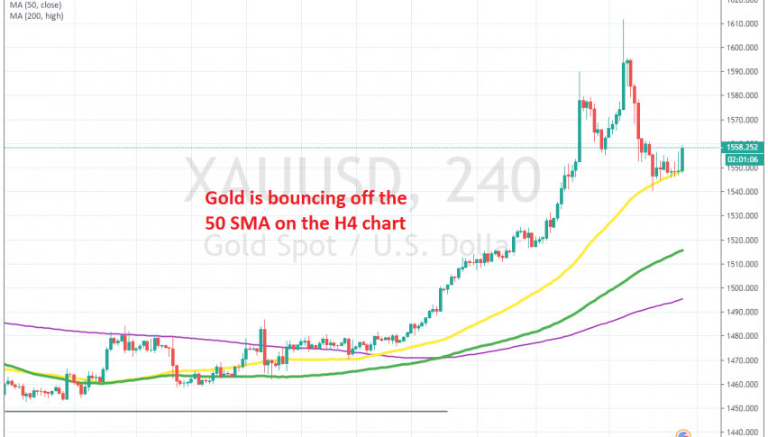 The retreat seems complete now for Gold