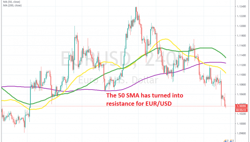 The downside is stretching further this week