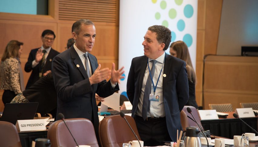 Carney sounded more optimistic than pessimistic today
