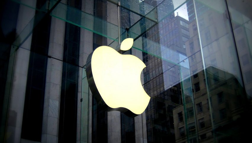 Apple remains down while most tech stocks have reclaimed weekend losses