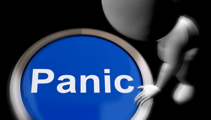 The panic button went off overnight, but the situation has improved now