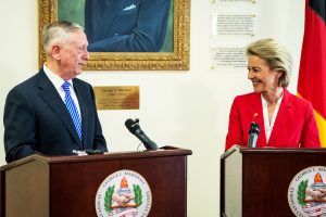 Usrsula von der Leyen feeling the threat of EU dismantling on coronavirus