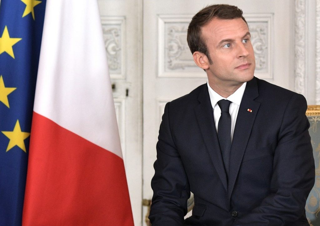 French President Macron heading out of office