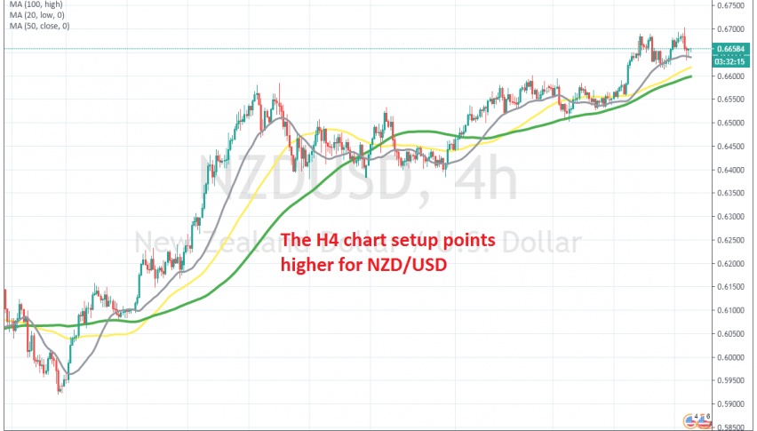The pullback seems complete, as the 20 SMA holds as support