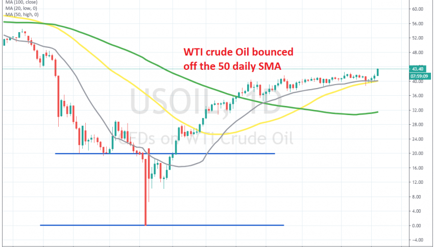 The bullish trend is back on now