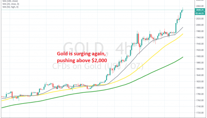 Sellers nowhere to be seen in Gold