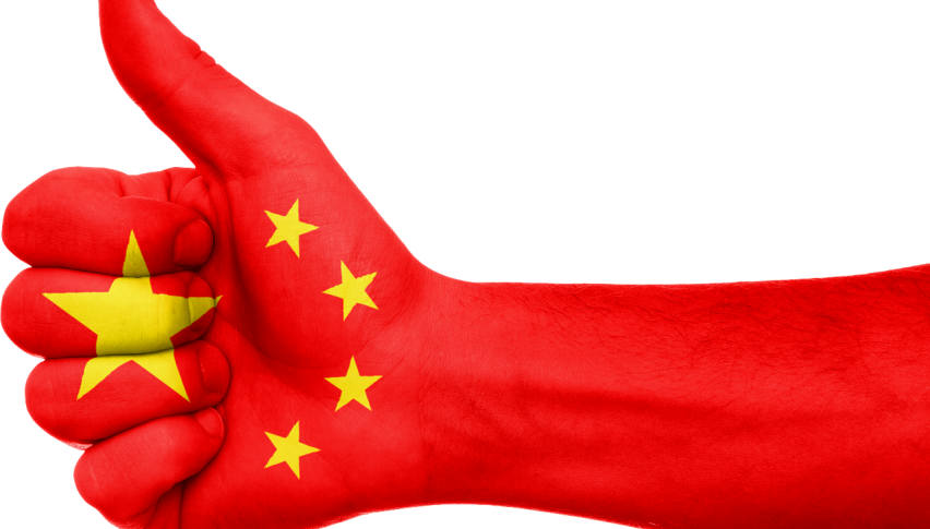 Financial markets got the OK from China
