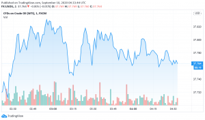 WTI Crude Oil Slips as US Crude Inventories Rise