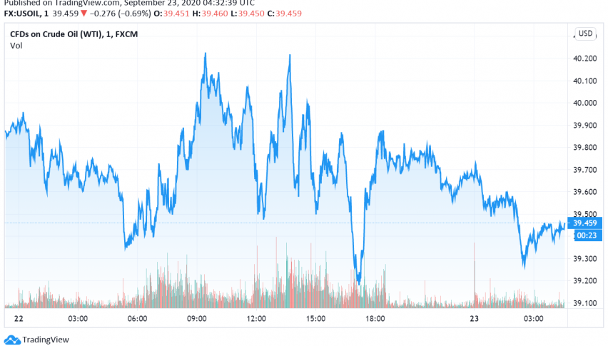 WTI Crude Oil Falls as US Crude Stockpiles Increase