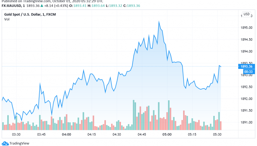 Gold Steady as Fiscal Stimulus Hopes Offset by Positive Economic Data