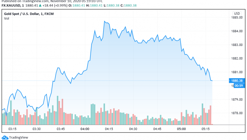 Gold Makes Gains After Steep Decline as Focus Turns to US Stimulus