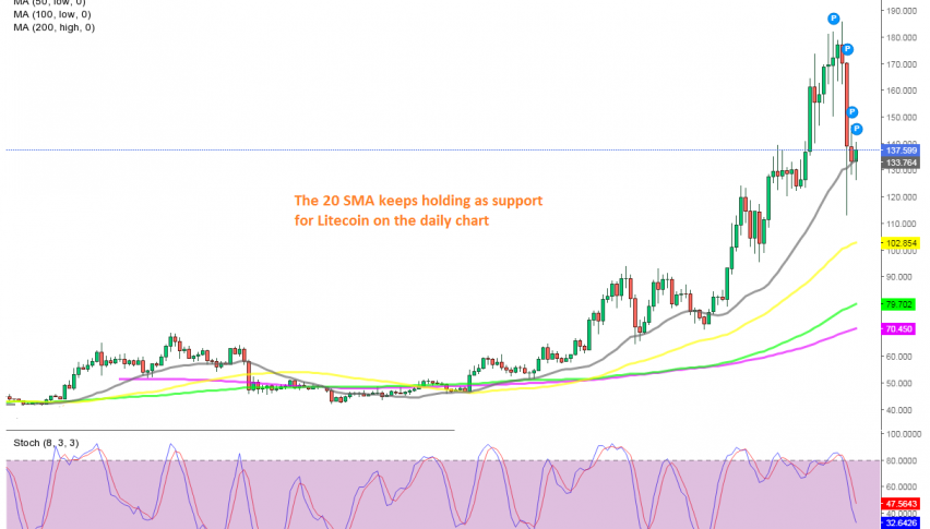 LTC/USD Daily Chart