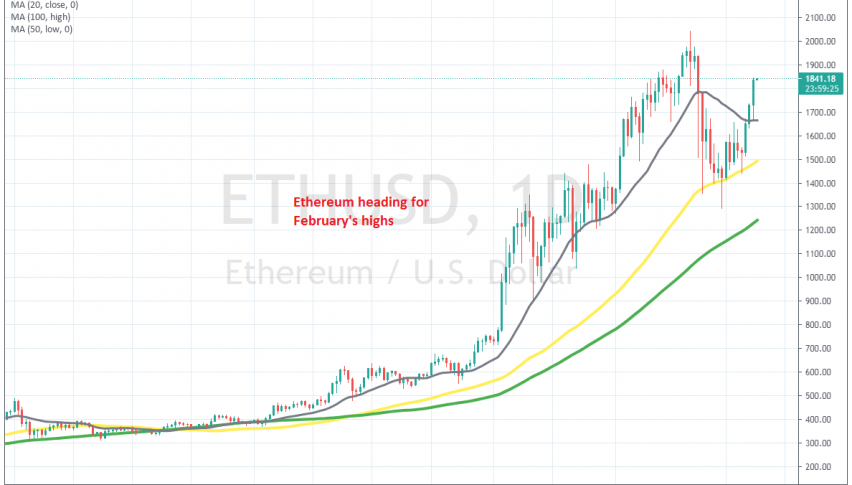 The 50 SMA rejected Ethereum