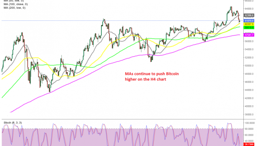 The bullish trend continues