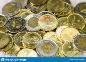 Candian dollar coin
