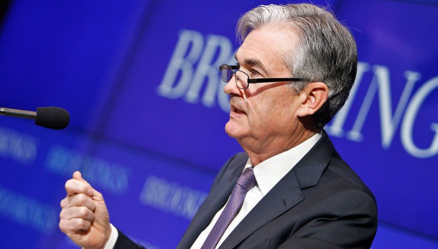 Where is Powell going to send the USD today?