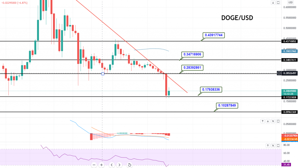 Dogecoin - DOGE/USD Chart