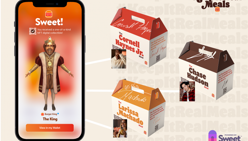 Burger King Gets Into NFTs as Part of Latest ‘Keep It Real Meals’ Campaign