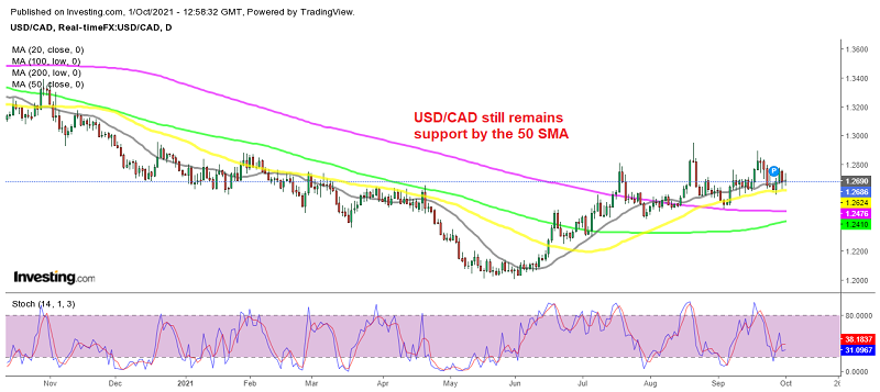 Will the uptrend resume for USD/CAD again?