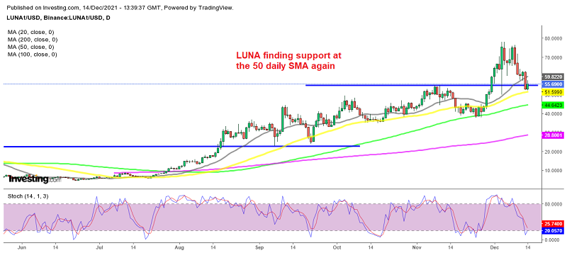 Terra LUNA still remains on an uptrend
