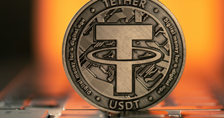 Tether digital token