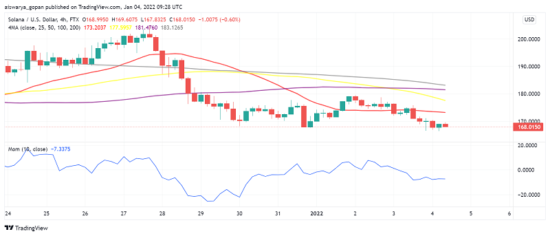 Solana (SOL) Trades Bearish: Will it Test Support Soon?