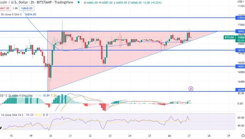 Bitcoin Seeks to Break Above $17,000; XRP to Rebound Above $0.3560