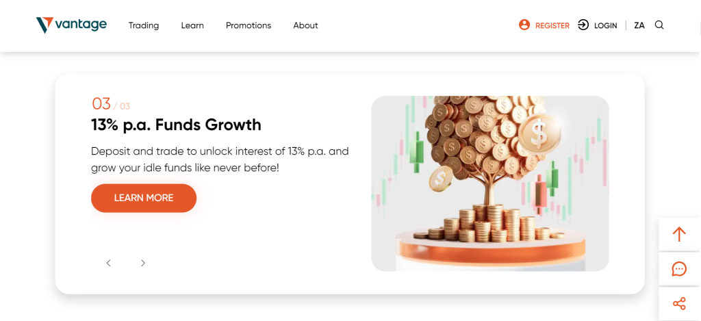 Vantage Markets Overview Vantage Markets Overview