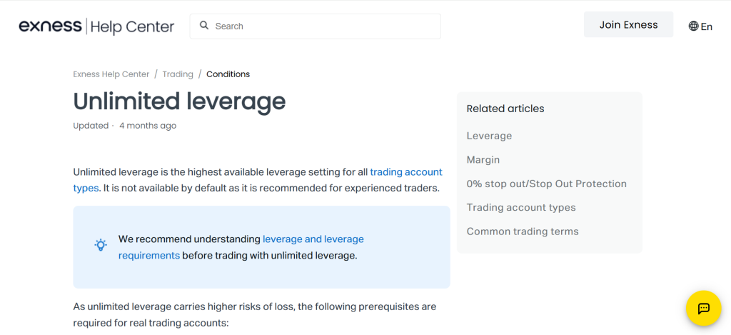 Exness High Leverage Exness High Leverage
