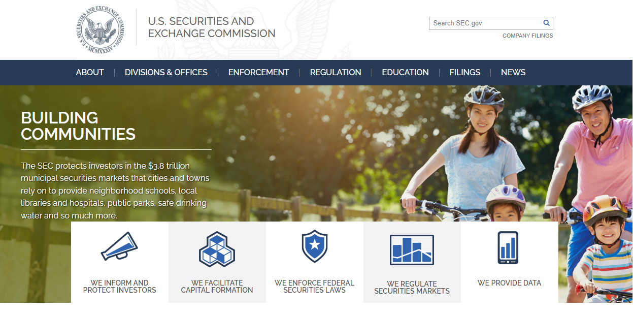 The Securities and Exchange Commission (SEC)  The Securities and Exchange Commission (SEC)