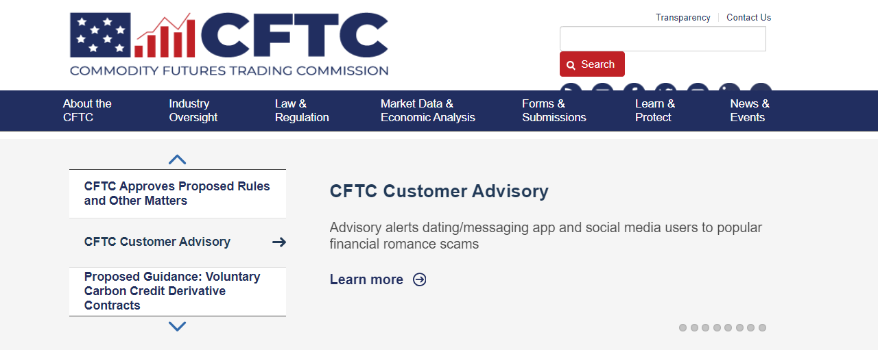 The Commodity Futures Trading Commission (CFTC) The Commodity Futures Trading Commission (CFTC)